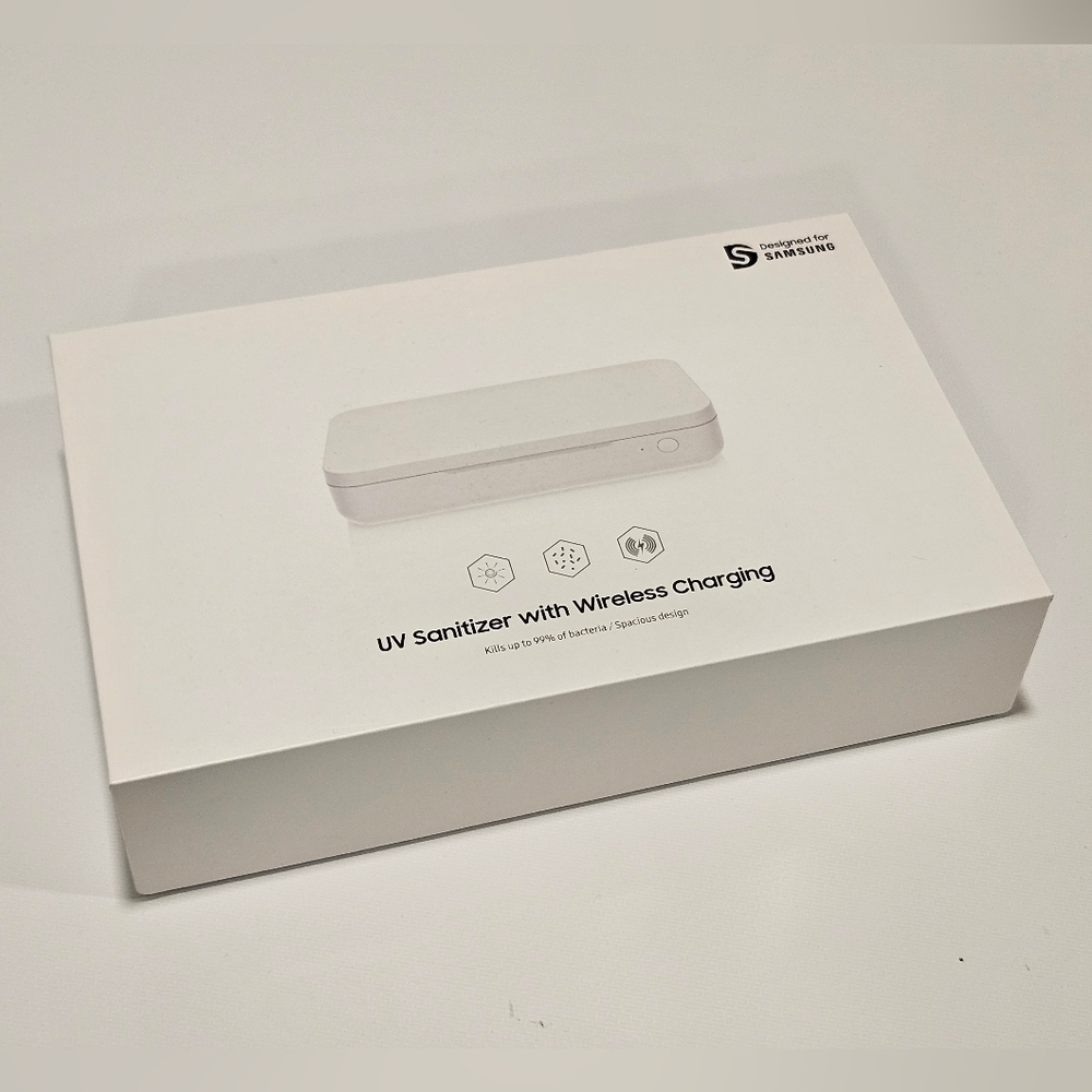 Samsung UV Sanitizer with Wireless Charging - White